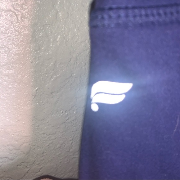 Fabletics Motion365 Trinity Hi Waisted Leggings Navy Blue - Picture 4 of 12